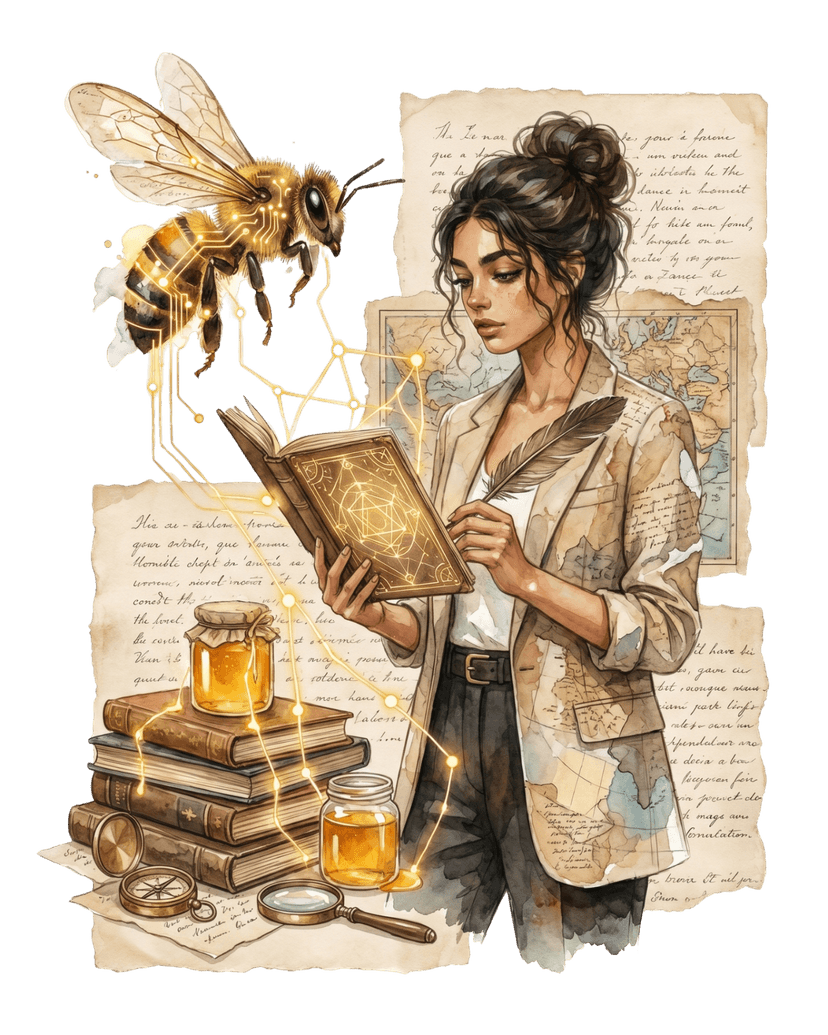 Ilustración — dentro del libro
